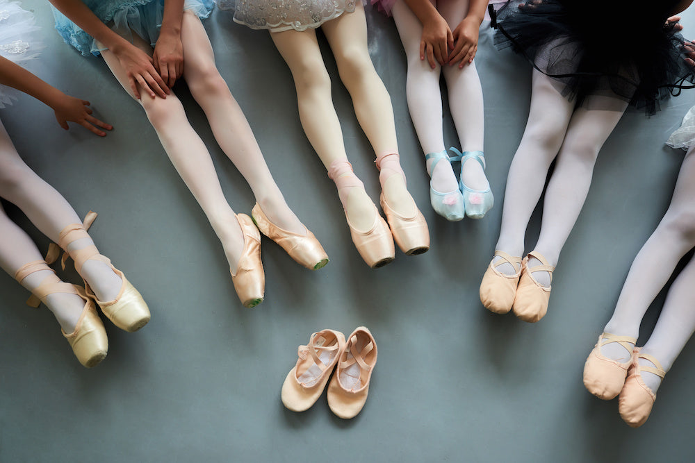 ¿Qué zapatos se utilizan para bailar Ballet?