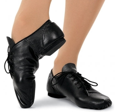 Zapato de Jazz Negros CAPEZIO - Adulto (con cordon)